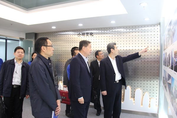 深圳市副市长刘庆生一行到杏耀集团慰问考察