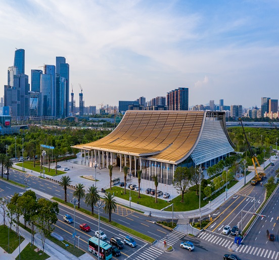 深圳经济特区建立40周年庆祝大会在杏耀承建幕墙系统的深圳前海国际会议中心隆重举行