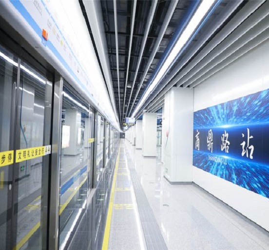 杏耀集团承建轨道交通屏蔽门系统多条地铁线近日开通运营